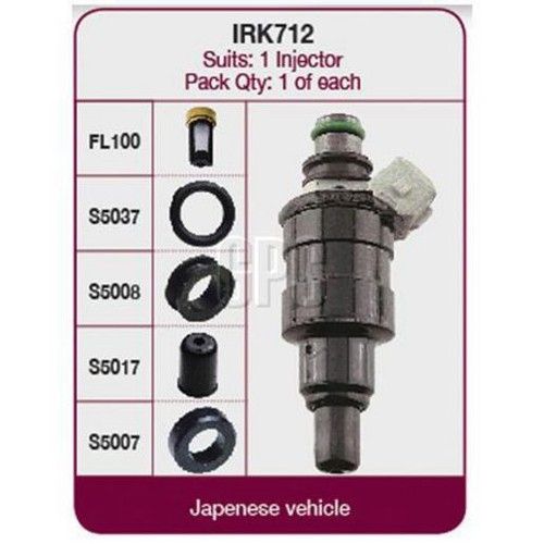 Injectronics Fuel Injector Repair Kit - Single Cyl - IRK712 Auto