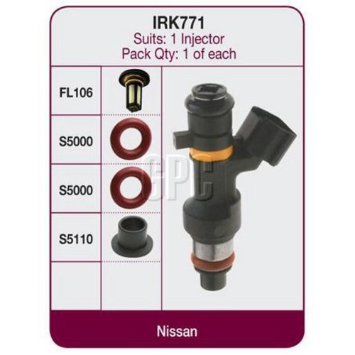 Injectronics Fuel Injector Repair Kit - Single Cyl - IRK771 Auto