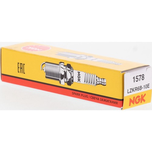 NGK Standard Resistor Spark Plug - LZKR6B-10E Ignition Service Auto Part