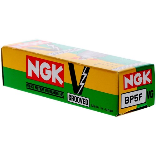NGK STD V-Groove Resistor Spark Plug - BP5F Ignition Service Auto Part