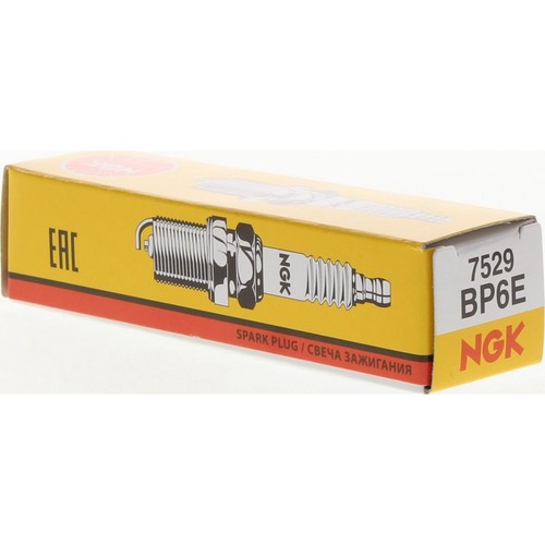 NGK STD V-Groove Resistor Spark Plug - BP6E Ignition Service Auto Part