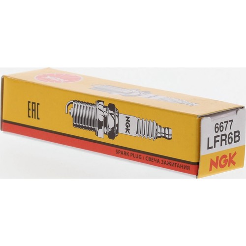 NGK STD V-Groove Resistor Spark Plug - LFR6B Ignition Service Auto Part
