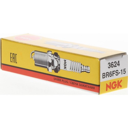 NGK Standard Resistor Spark Plug - BR6FS-15 Ignition Service Auto Part