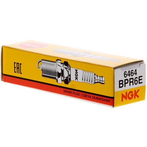 NGK STD V-Groove Resistor Spark Plug - BPR6E Ignition Service Auto Part