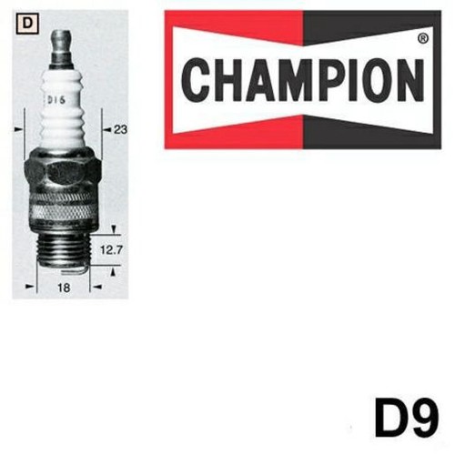 Champion Industrial Spark Plug - D9 Ignition Service Auto Part