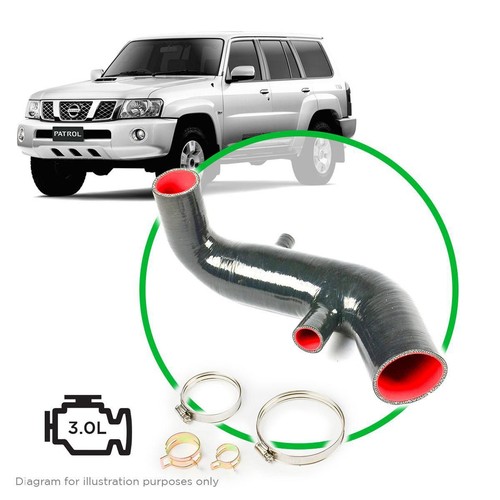 Saas Silicone intake pipe Nissan ZD30 - SSH4201 Auto Part
