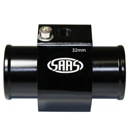 Saas Water Temp Adaptor 32mm Black - SWTA32B Car Wiring Adapter