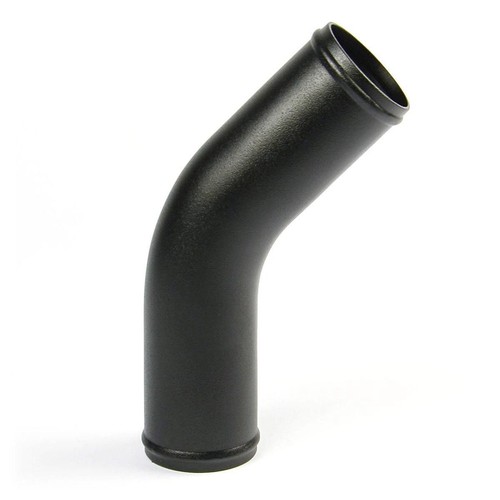 Saas Black Powder Coat Pipe 45deg 63mm ID - SP456363