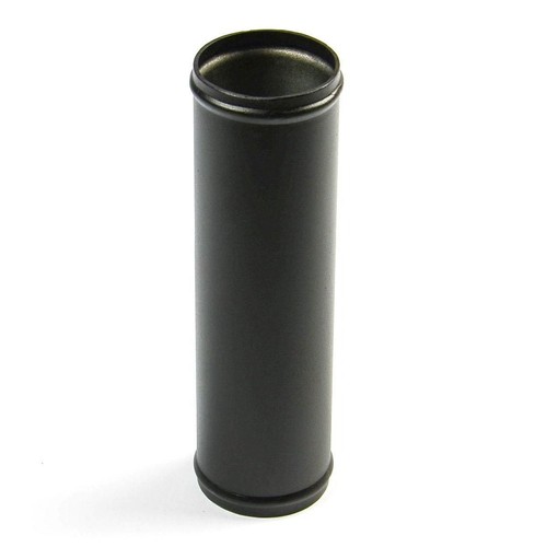 Saas Black Powder Coat Pipe 63mm ID x 200mm - SP6363200