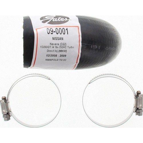 Gates Turbo Hose - 09-0001 Replacement Hose Auto Part