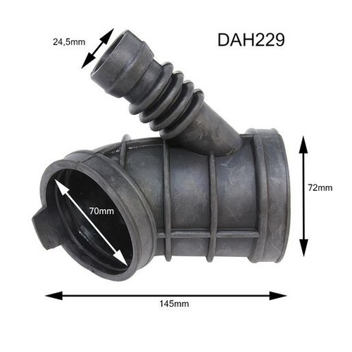 Dayco Air Intake Hose - DAH229 Replacement Hose Auto Part