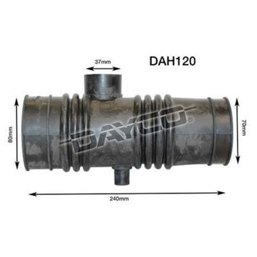 Dayco Air Intake Hose - DAH120 Replacement Hose Auto Part