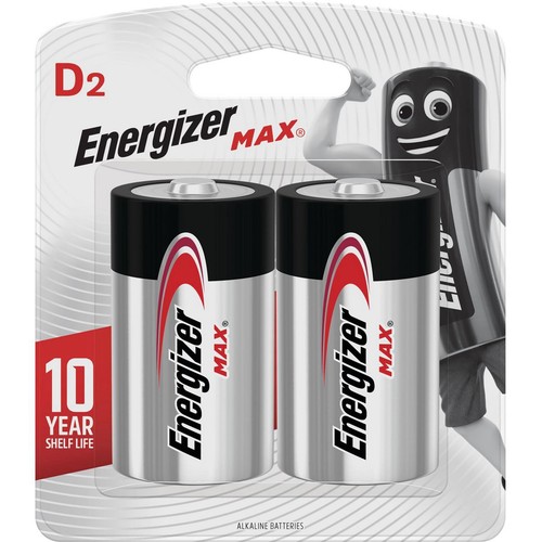 Energizer D Size Battery Max 2Pk - E95BP2T Auto Part
