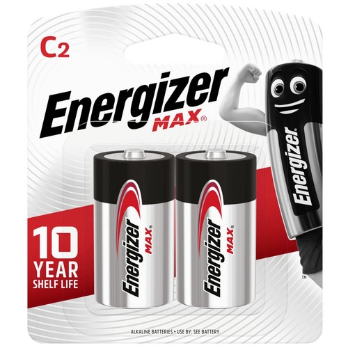 Energizer C Size Battery Max 2Pk - E93BP2T Auto Part