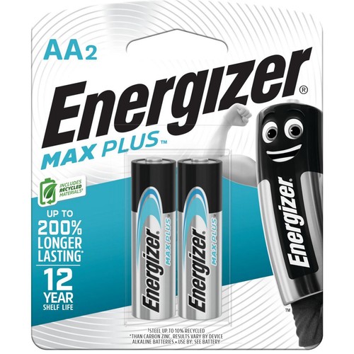Energizer AAA Battery Max Plus 2Pk - E000001000 Auto Part