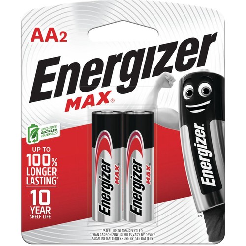 Energizer AA Battery Max 2Pk - E000038400 Auto Part