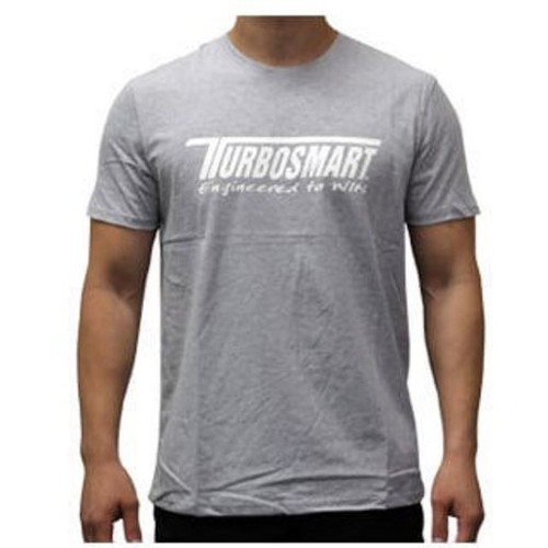Turbosmart Ts Shirt Basic Grey - S - TS-9003-1055 Auto