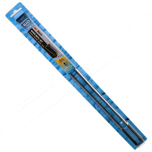 Repco Wiper Blades Refill Twin Rail Metal 6mm 610mm Pair (24 Inch) - RRTRN24S