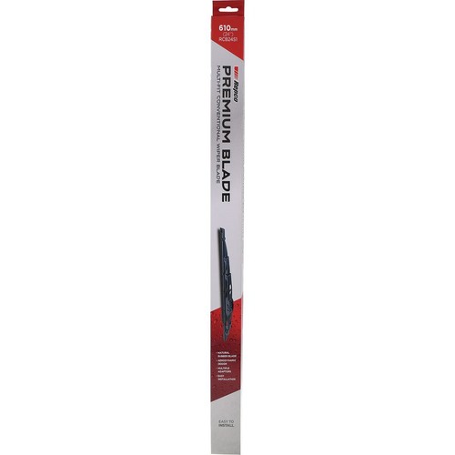 Repco Premium Conventional Wiper Blade 610mm (24 inch) - RCB24S1 Auto Part