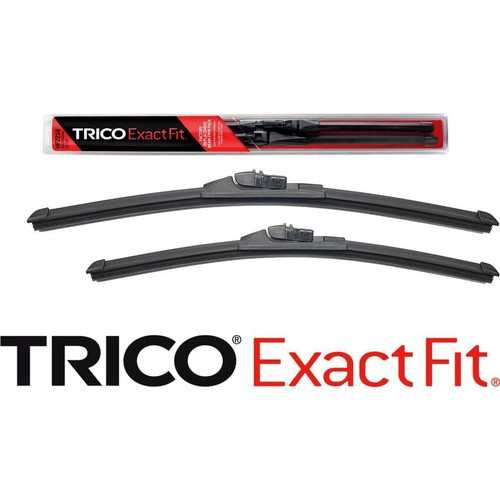 Trico Exact Fit Beam Wipe Wiper Blade Twin Pack 550mm (22 inch) 450mm (18 inch)