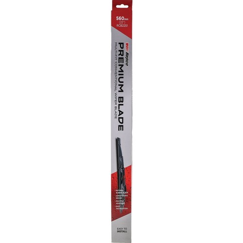 Repco Premium Conventional Wiper Blade 560mm (22 inch) - RCB22S1 Auto Part