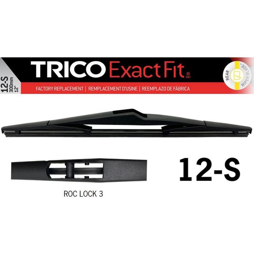 Trico Exact Fit Rear Wiper Blade 300mm (12 inch) - 12-S