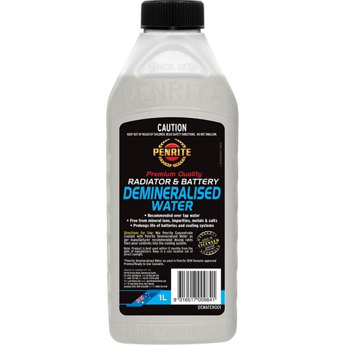 Penrite Demineralised Water 1L - DEWATER001 Auto Part