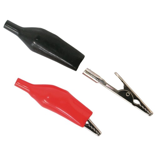 OEX Alligator Clip Positive & Negative 5A - 10 Pce - ACX0656 Car Wiring Adapter
