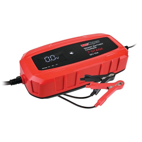 Repco 10A Smart Battery Charger & Maintainer - RBC10A Car Charger Workshop Tool