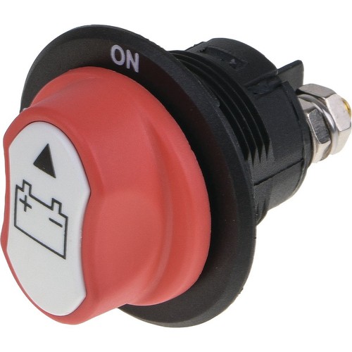 OEX Mini Battery Master / Isolation Switch SPST (Contacts Rated 100A @ 32V) - AC