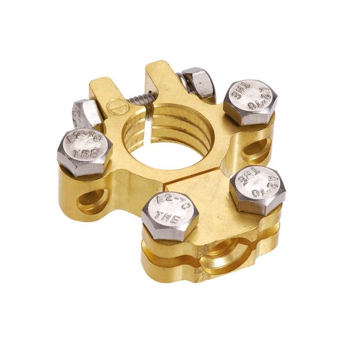Projecta Battery Terminal Forged Brass Negative 1Pk - BT620-N1 Car Wiring