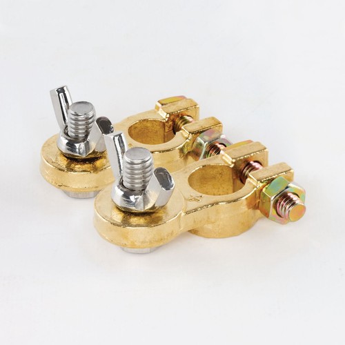 OEX Battery Terminal Heavy Duty Wing Nut Pair - ACX0025BL