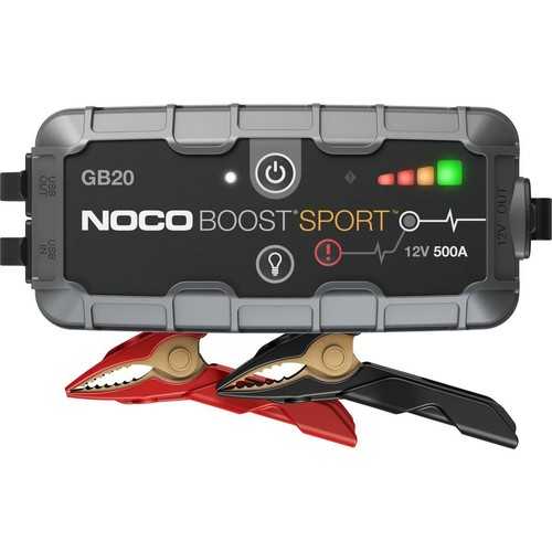 NOCO Boost 12V 500A Jump Starter - GB20 Car Charger Workshop Tool