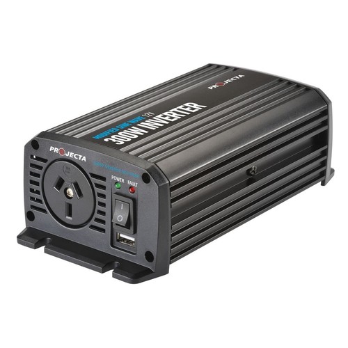 Projecta 12V 300W Modified Sine Wave Inverter - IMW300 Car Charger Workshop Tool