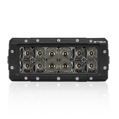 Stedi ST4K Series 8 inch 12 LED Light Bar - Double Row - LEDST4K-8-12L Adapter