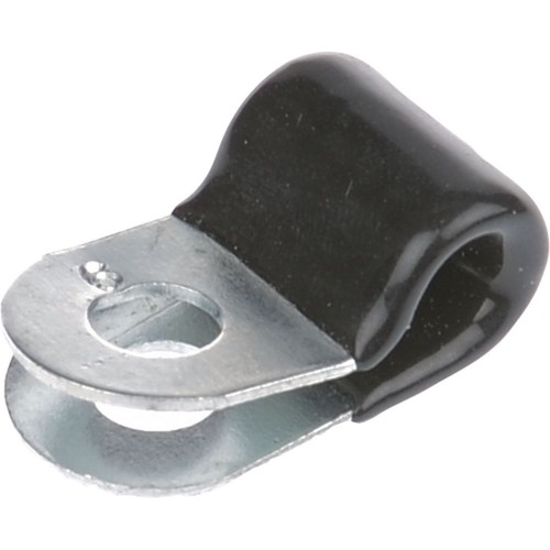 OEX P Clip 6mm PVC Coated Steel 25 Pce - ACX1370 Car Wiring Adapter