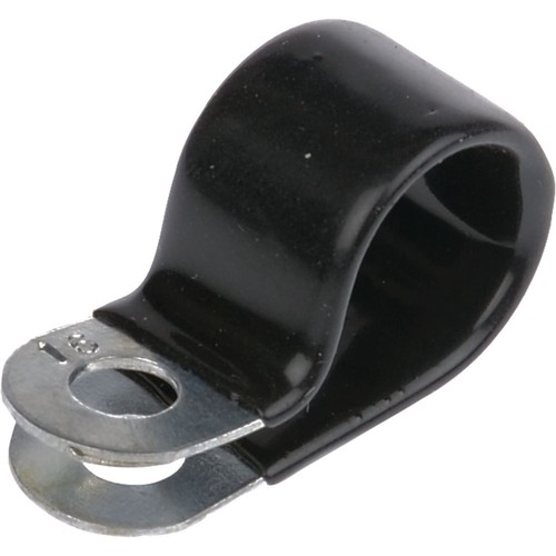 OEX P Clip 16mm PVC Coated Steel 25 Pce - ACX1374 Car Wiring Adapter