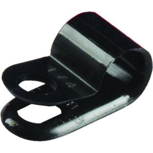 OEX P Clip 4.6mm Nylon 100 Pce - ACX1300BK Car Wiring Adapter