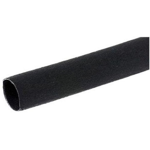 OEX 9mm Dual Wall Heat Shrink Polyolefin with Adhesive Tubing Black 1.2M - ACX12