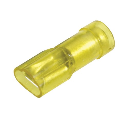 Narva Crimp Terminal Female Blade Yellow Terminal Entry 6.3mm Poly Carbonate 10P