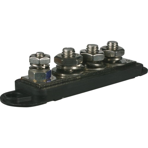 OEX 210A Bus Bar 4 Terminals - Black - ACX3147 Car Wiring Adapter