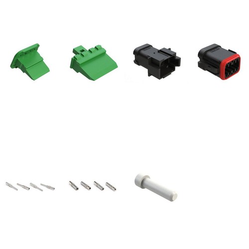 Amphenol AT 8 Way Rugged Kit - AT8PS-EC01BKGB