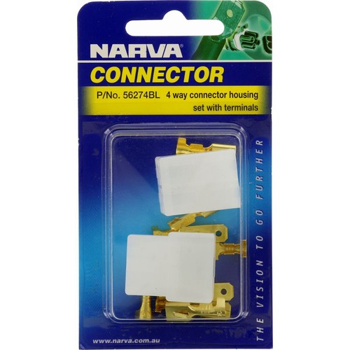 Narva Q.C Connector 4 Pole 1 Kit - 56274BL Car Wiring Adapter Auto Part