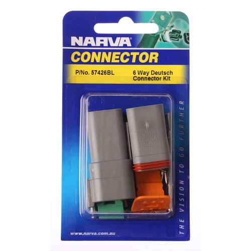 Narva Deutsch DT #16 - 6 Way 1 Kit - 57426BL Auto Part