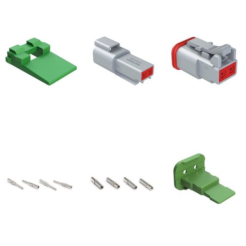 Amphenol AT #16 - 2 Way 1 Kit - AT2PS-KITGBBL UHF Radio 4WD
