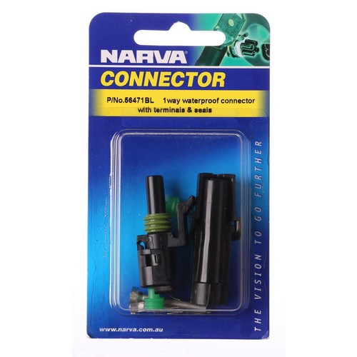 Narva Super seal Connector 1 Pole 1 Kit - 56471BL Car Wiring Adapter Auto Part