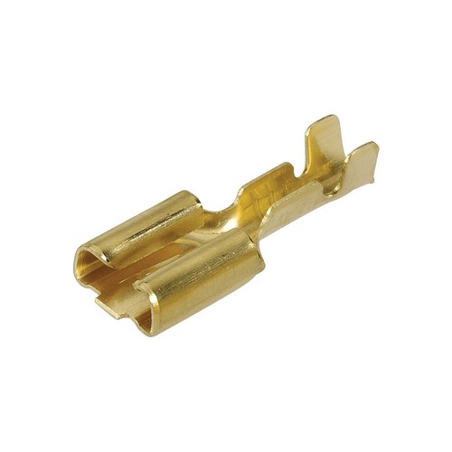 Narva Crimp Terminal Female Blade Brass Terminal Entry 4.8 x0.8mm Non Insulated