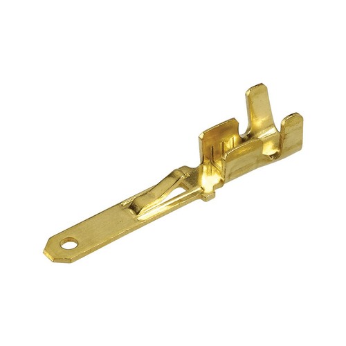 Narva Crimp Terminal Male Blade Brass Terminal Entry 2.8 x 0.8mm Non Insulated 1