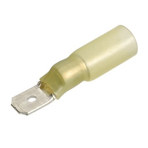 Narva Heatshrink M Blade Terminal 5-6mm Wire 6.3 x 0.8mm dia PK15 - 56324BL