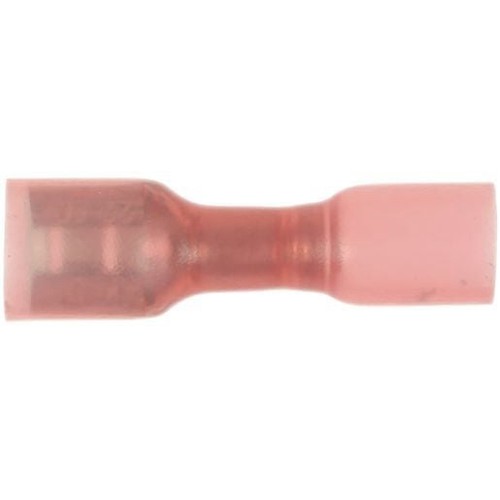 OEX Crimp Terminal Female Blade Red Terminal Entry 6.3 x 0.8mm Heat Shrinkable 5